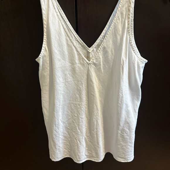 Lily Pulitzer White Linen Tank - Picture 3 of 4